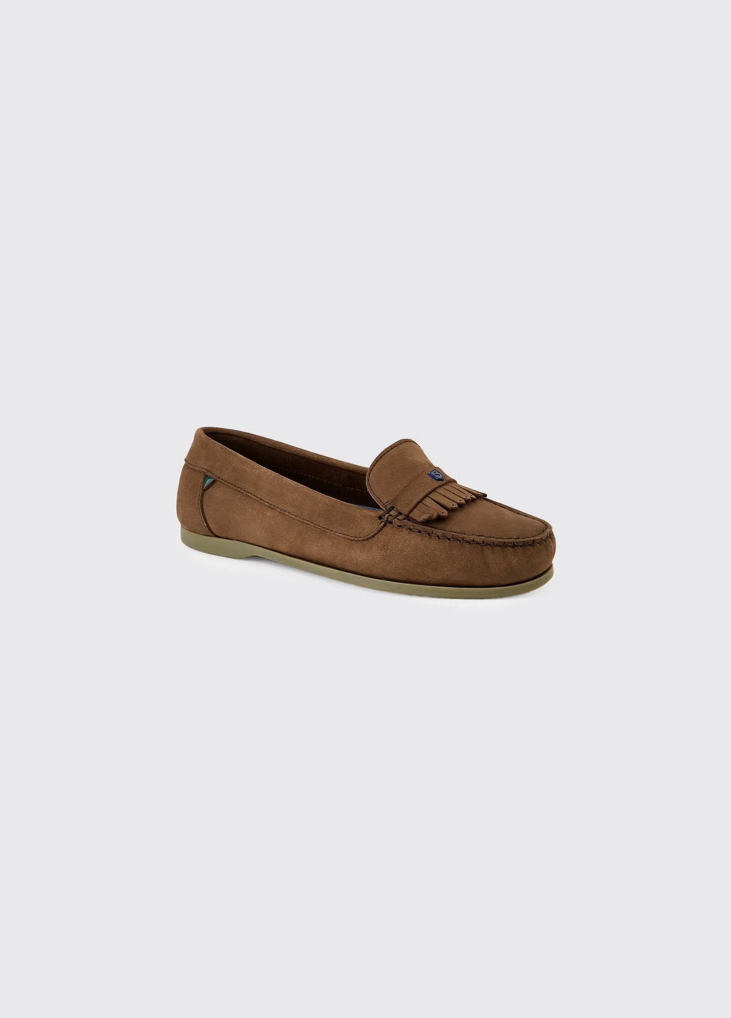 Florence Deck Shoe - Café