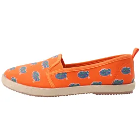 Florida Gators NCAA Womens Canvas Espadrille Shoes