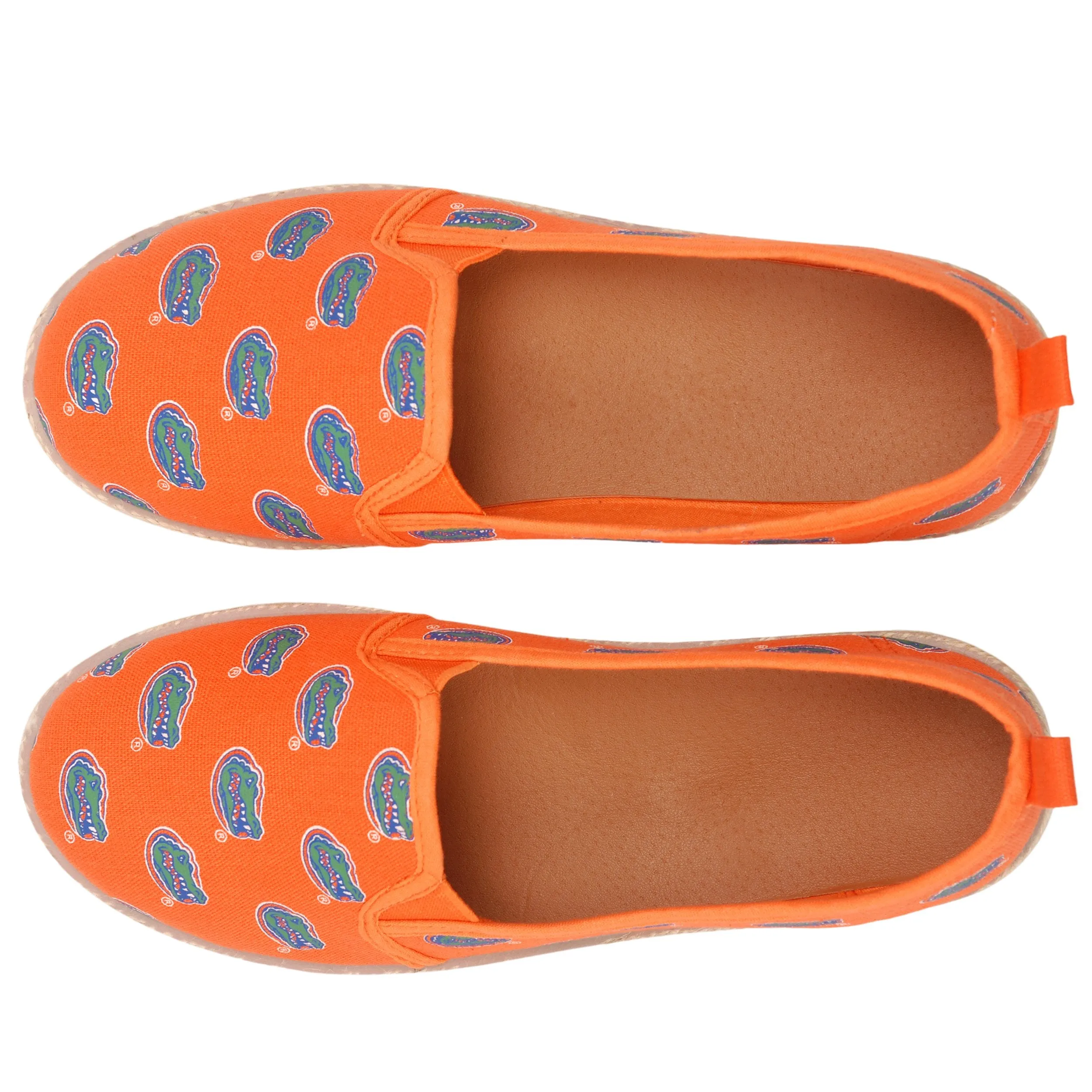 Florida Gators NCAA Womens Canvas Espadrille Shoes