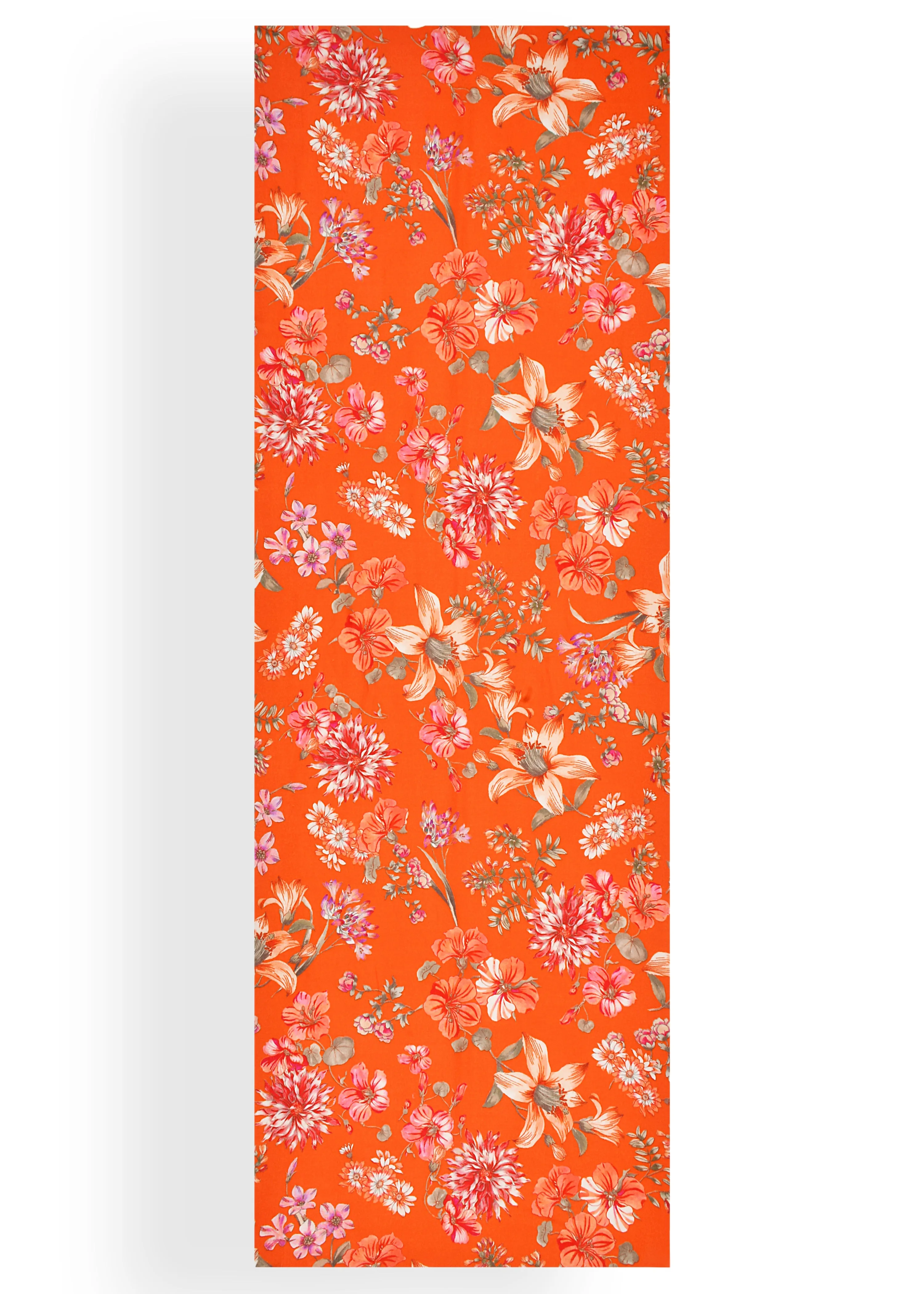 Flower Orchard Print Stole in Shahbano Twill