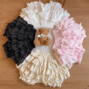 Fluffy lolita layered bloomers