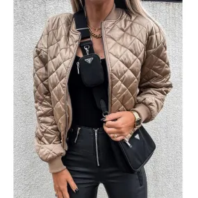 Fly High Quilted Zip Jacket