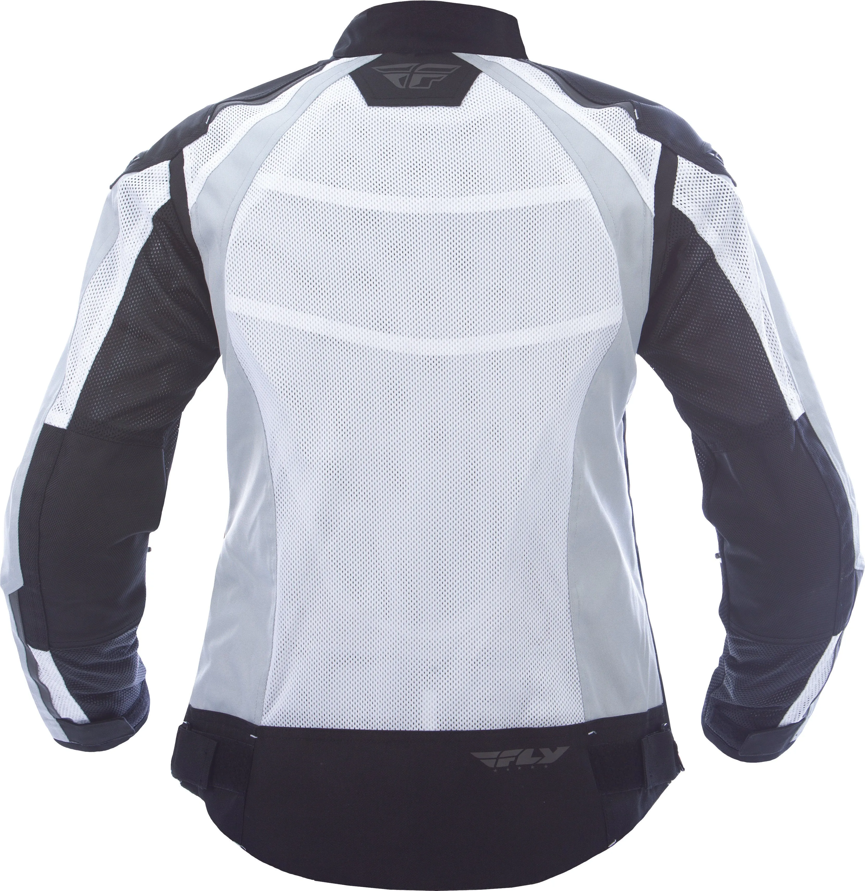 FLY RACING WOMEN'S COOLPRO MESH JACKET WHITE/BLACK 3X 477-8056-7