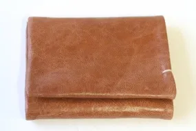 fold wallet - antique tan