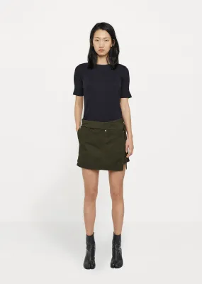 Foldover Utility Shorts