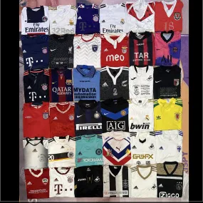 Football T-shirts 36 pieces