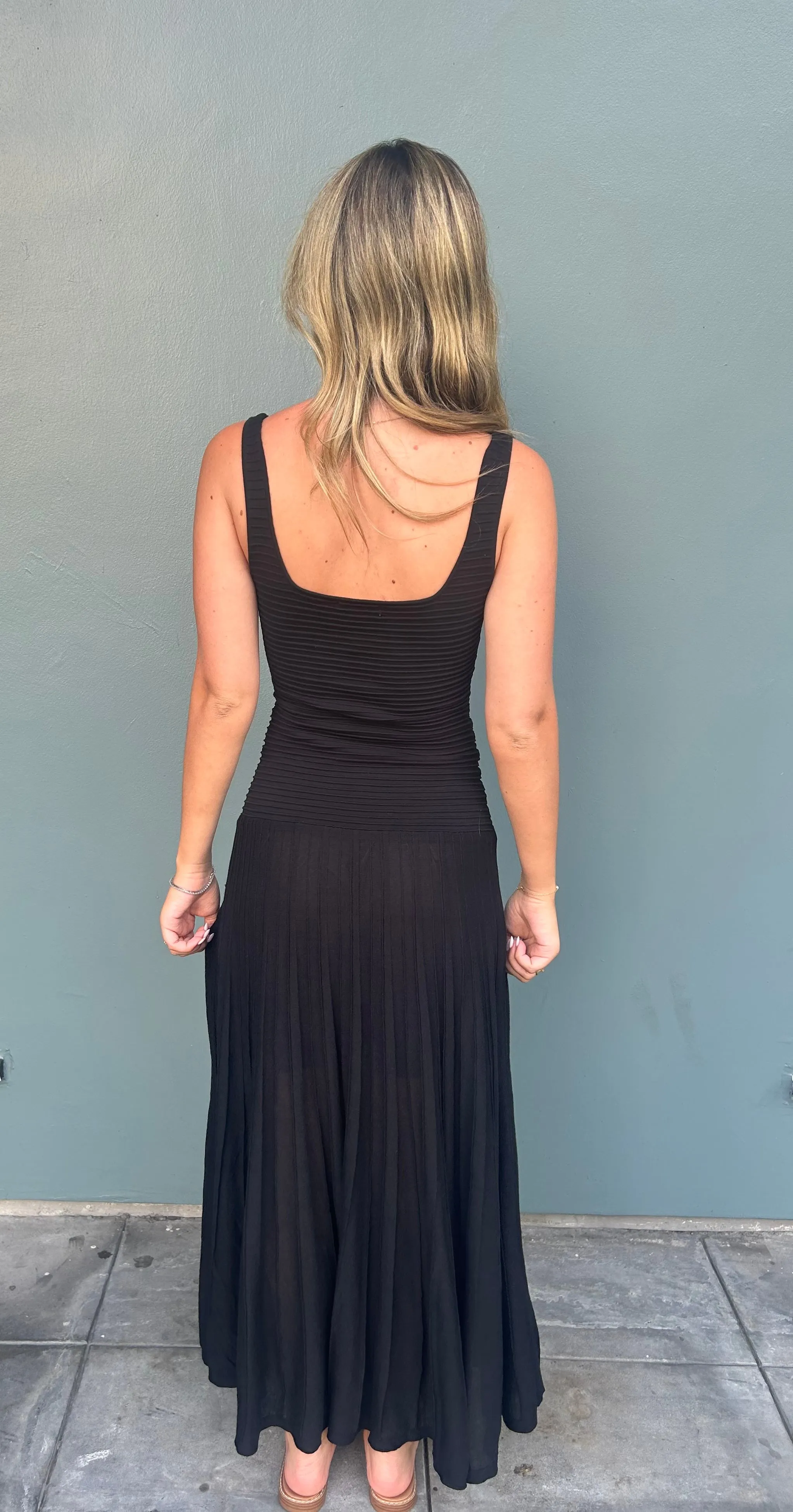 Ford Mix Media Maxi Dress