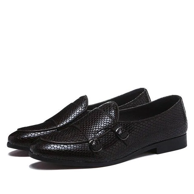 Formal Double Monk Strap Men‘s Loafers