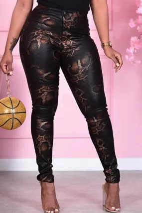 FourPlay Pants- Snake Skin