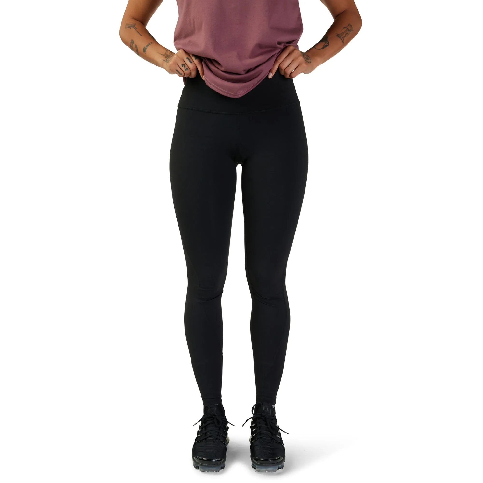 Fox Racing  Womens Absolute Leggings TruDri High Waist Pill Resistant Black