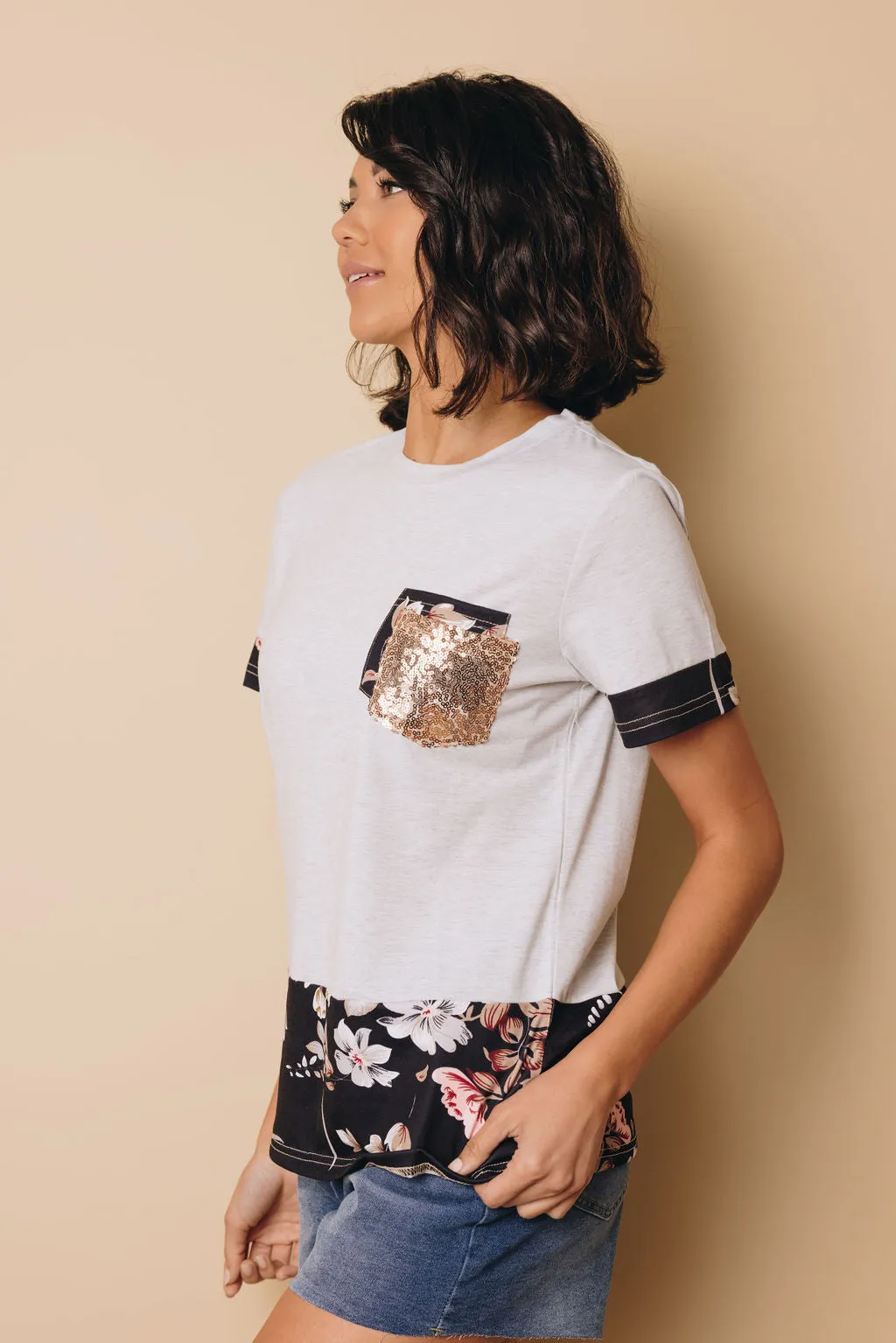 Francoise Leopard Tee