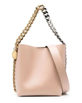 Frayme Bucket Bag in Blush