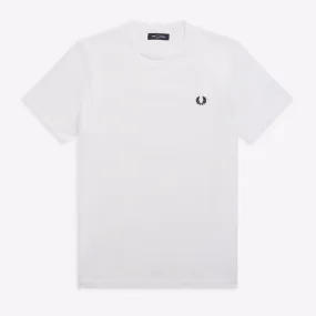 Fred Perry Ringer T-Shirt White