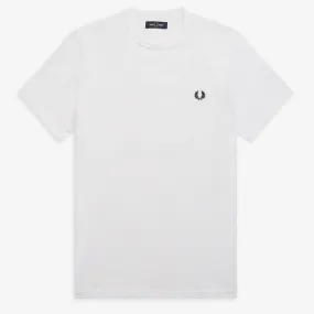 Fred Perry Ringer T-Shirt - White
