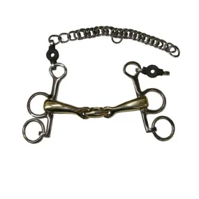 FRENCH MOUTH SMALL CHEEK PELHAM BIT