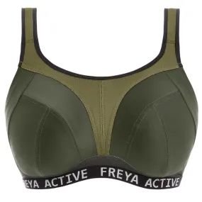 Freya Dynamic Soft Cup Sports Bra Khaki Green