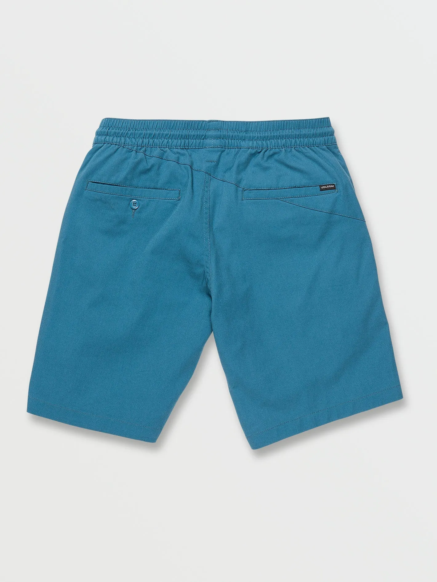 Frickin Elastic Waist Shorts - Aged Indigo