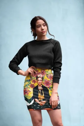 Frida-tropical1180592-prints Pencil Skirt