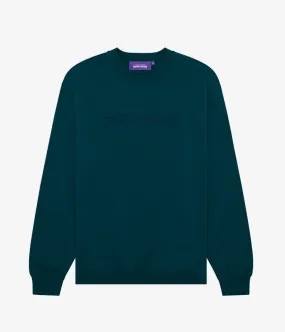 Fucking Awesome Stamp Embossed Crewneck
