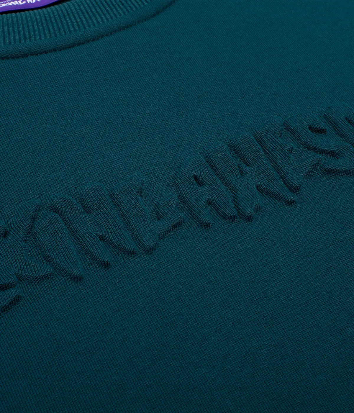Fucking Awesome Stamp Embossed Crewneck