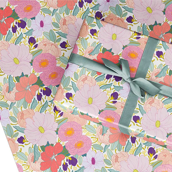 Full Floral Wrapping Paper
