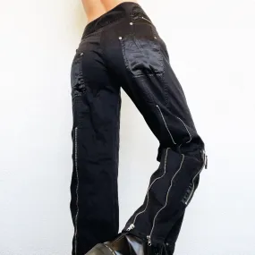 Funky Black Cargo Pants