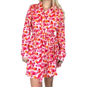 Funky Print Trench Coat (M/L)