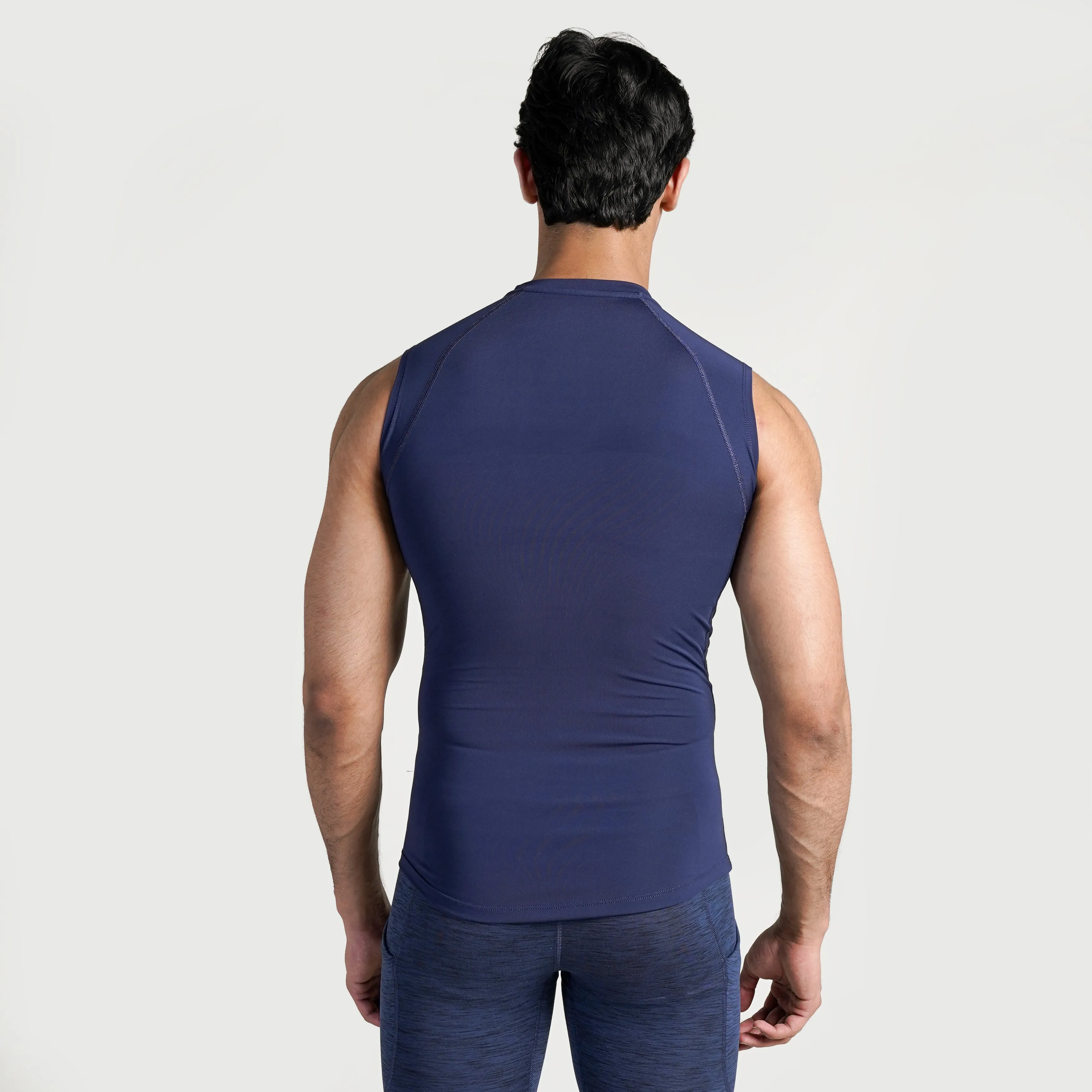 GA Compression Sleeveless (Navy)