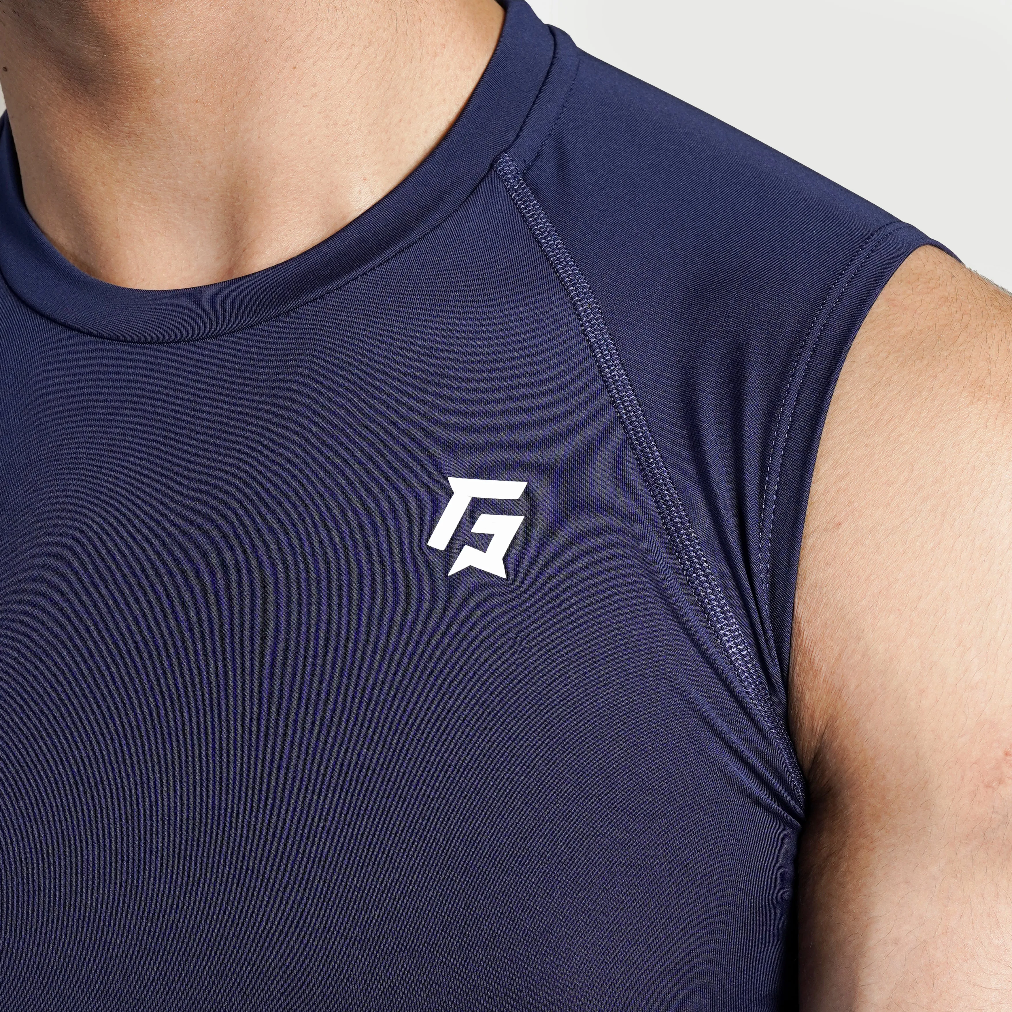GA Compression Sleeveless (Navy)
