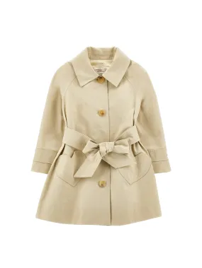 Gabardine trench coat