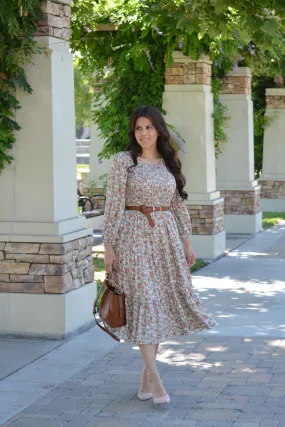 Floral Midi Dresses