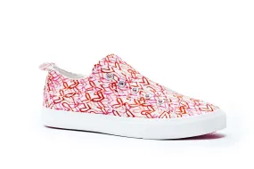 Galentine's Babalu- Heart Slip On Shoes