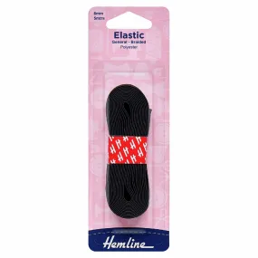 General Purpose Braided Elastic - 5m x 6mm