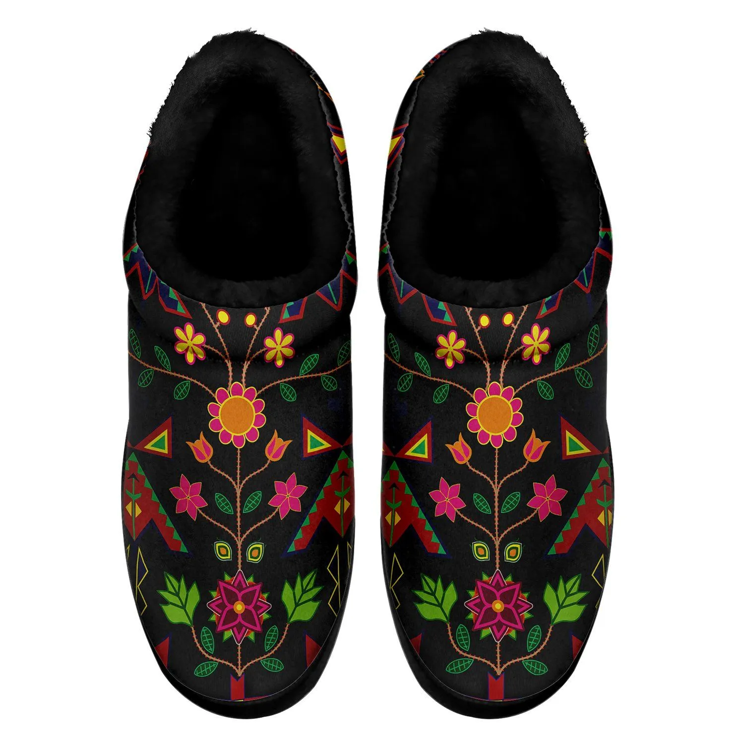 Geometric Floral Spring Ikinnii