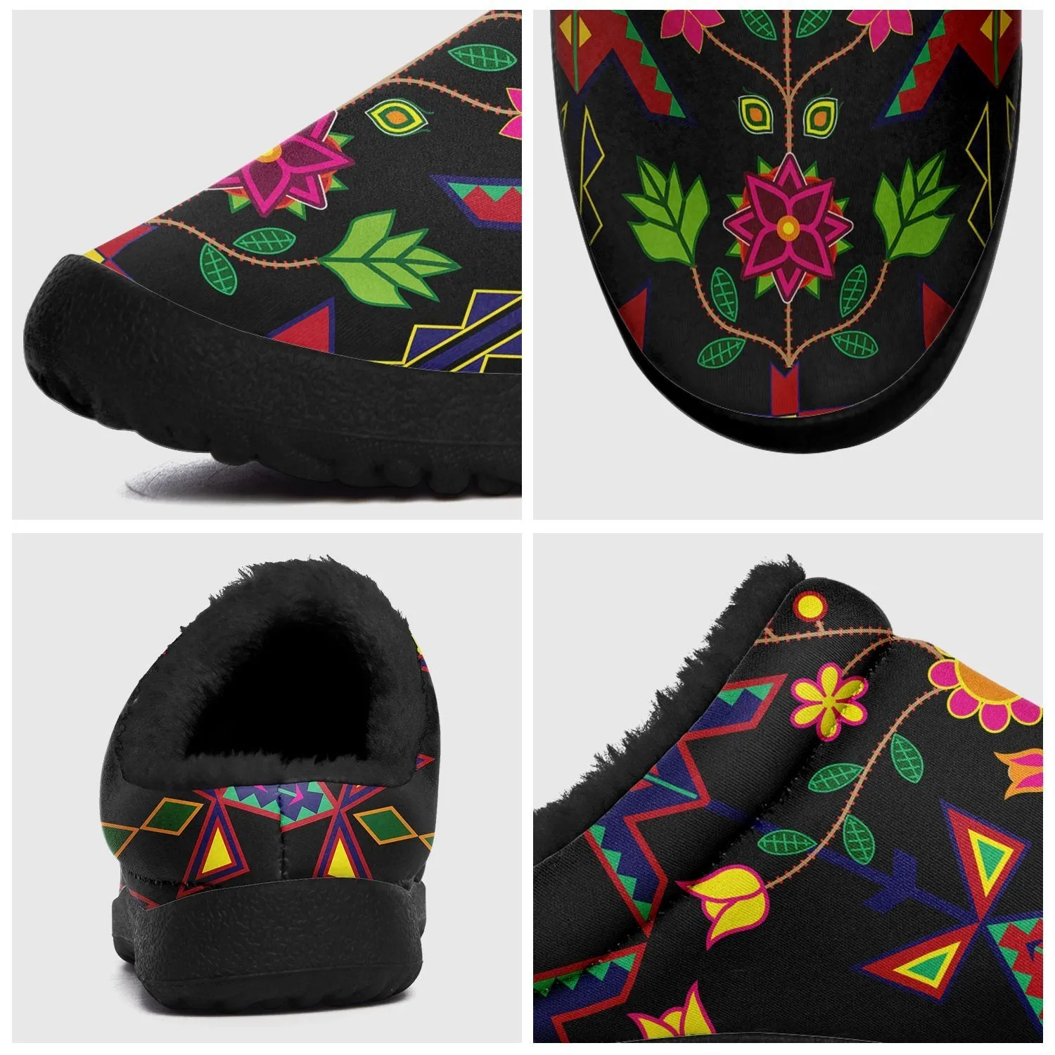 Geometric Floral Spring Ikinnii
