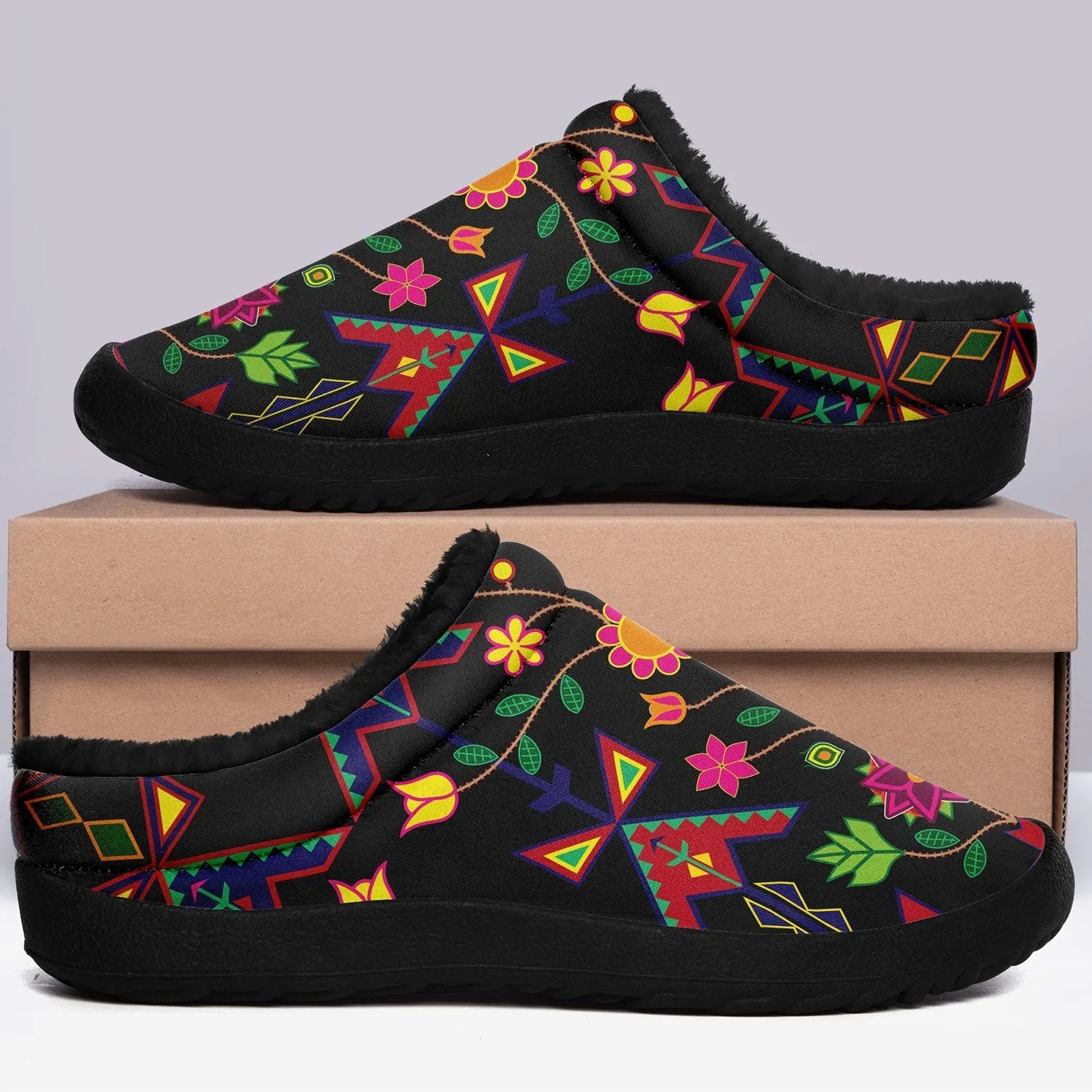 Geometric Floral Spring Ikinnii