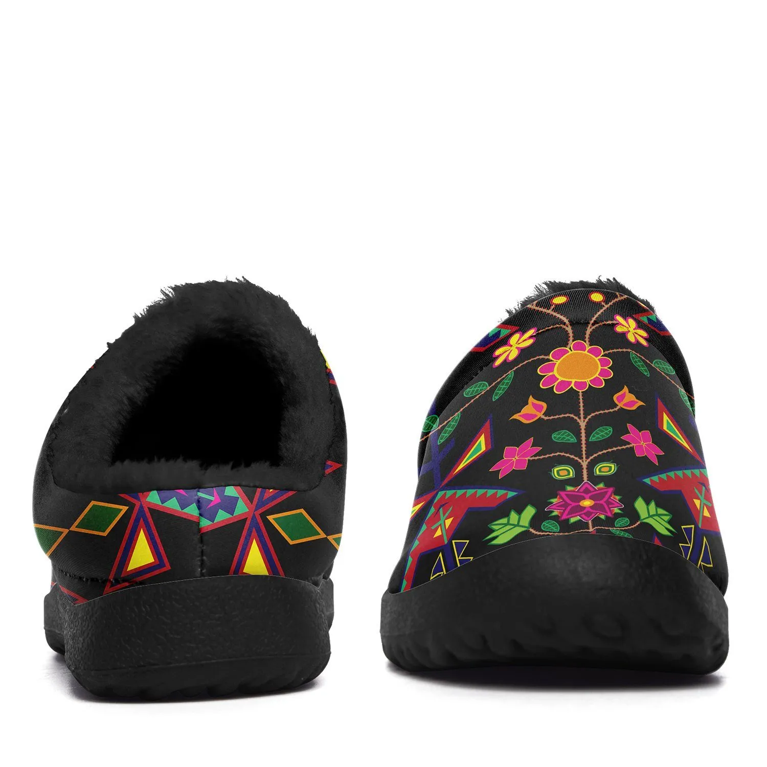 Geometric Floral Spring Ikinnii
