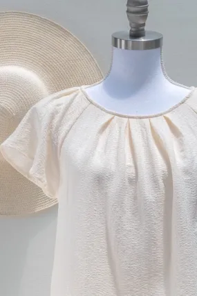 Georgette Cropped Blouse