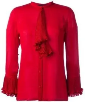 Georgette Ruffled Blouse