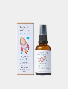 Georgia and the Arganuts Children's Organic Argan Oil Moisturiser 50ml | Nourishing and Soothing Care for Sensitive Skin