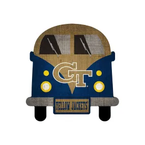 Georgia Tech Yellow Jackets 12" x 12" Bus Sign
