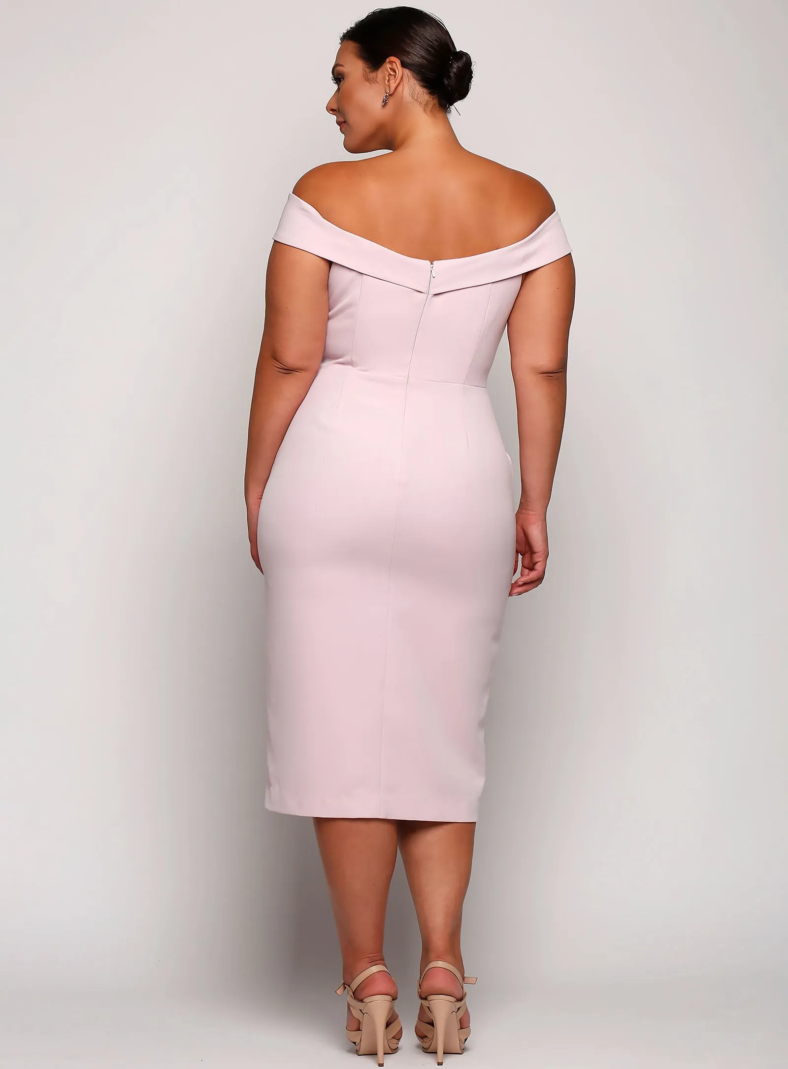 Gia Off Shoulder Midi