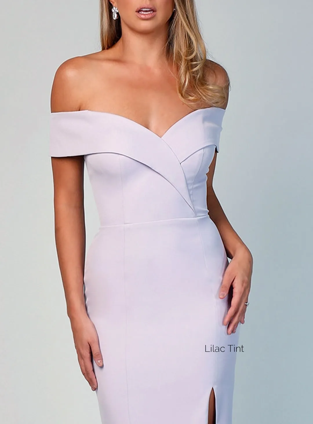 Gia Off Shoulder Midi