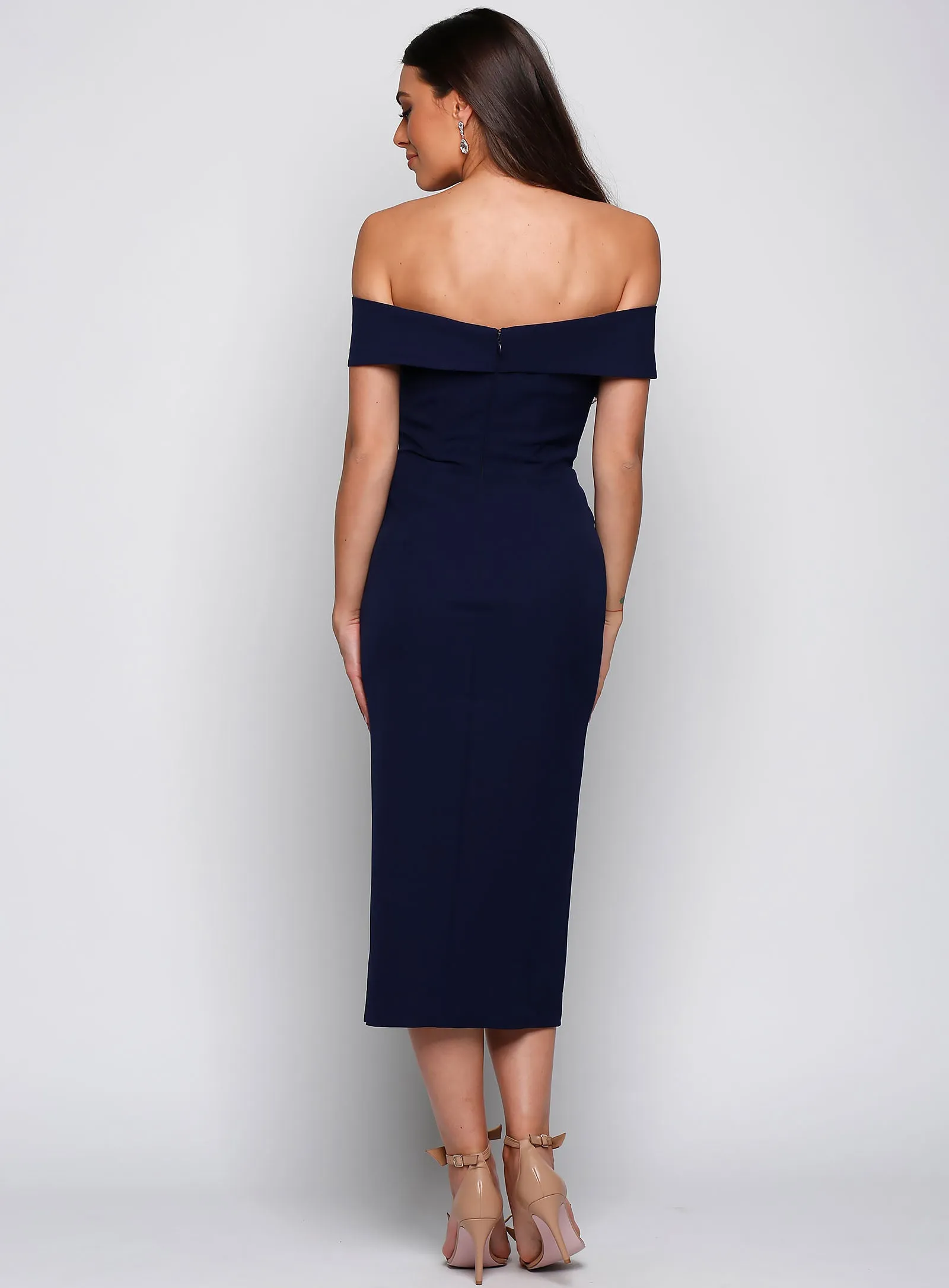 Gia Off Shoulder Midi