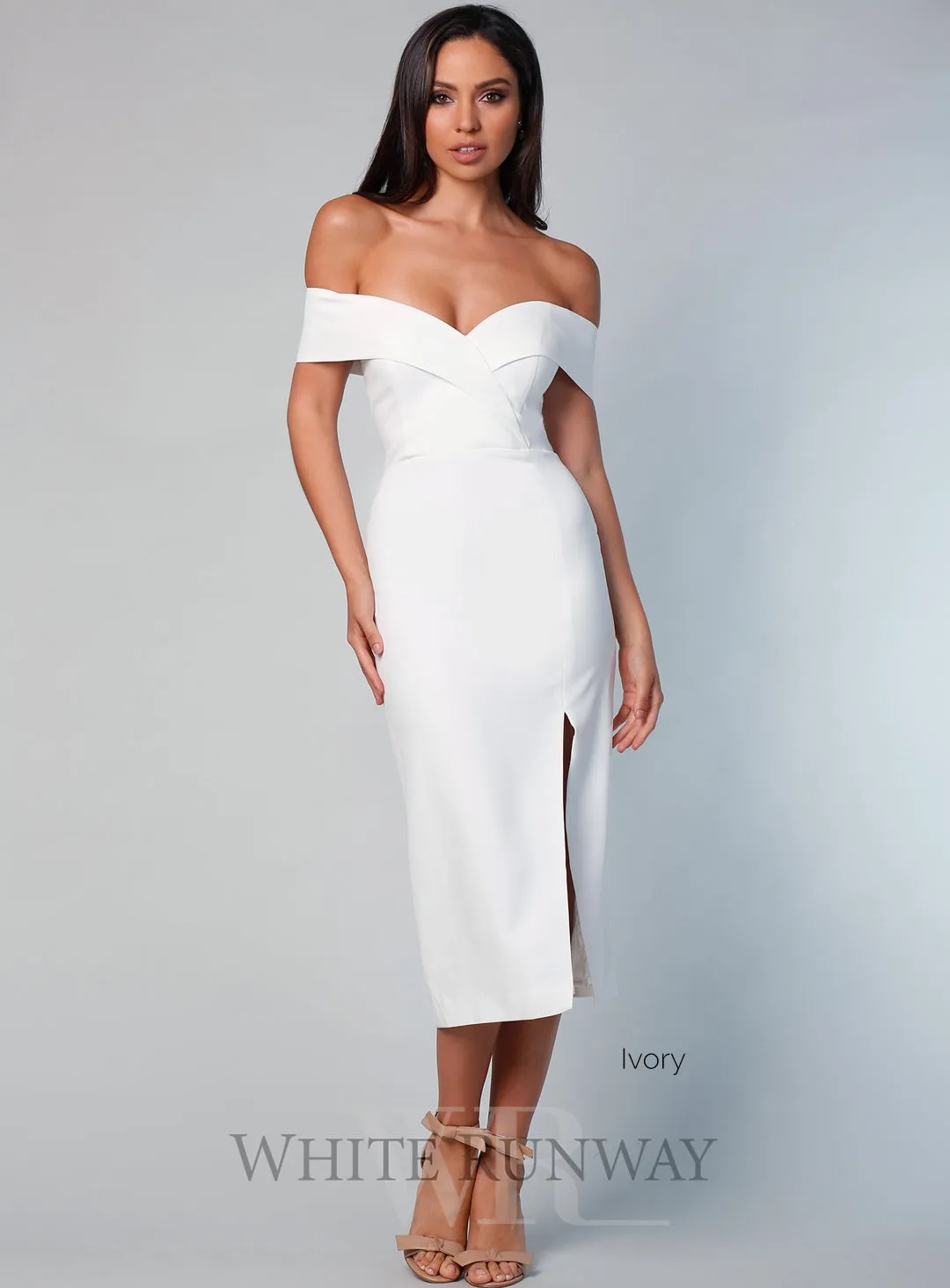 Gia Off Shoulder Midi