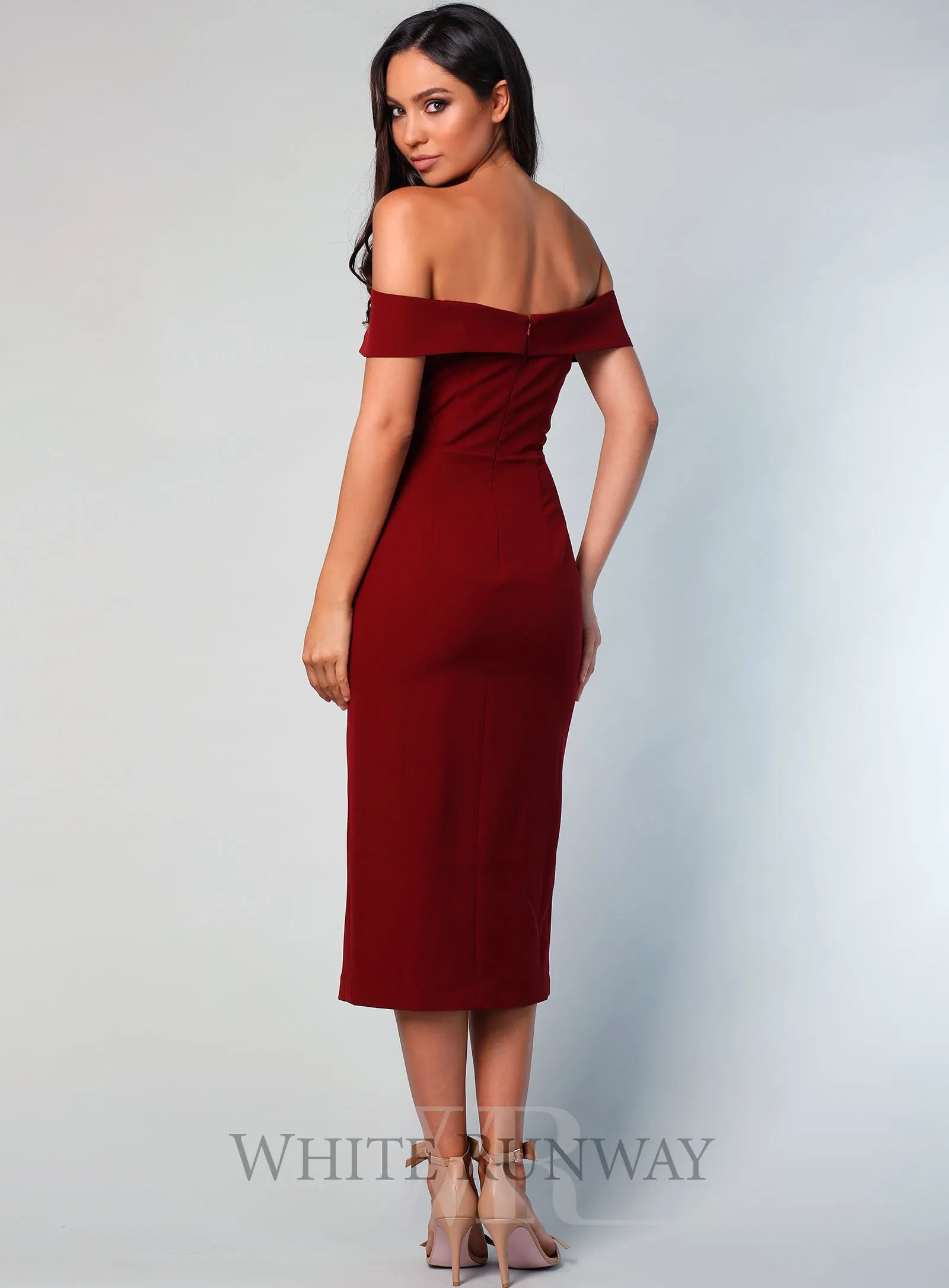 Gia Off Shoulder Midi