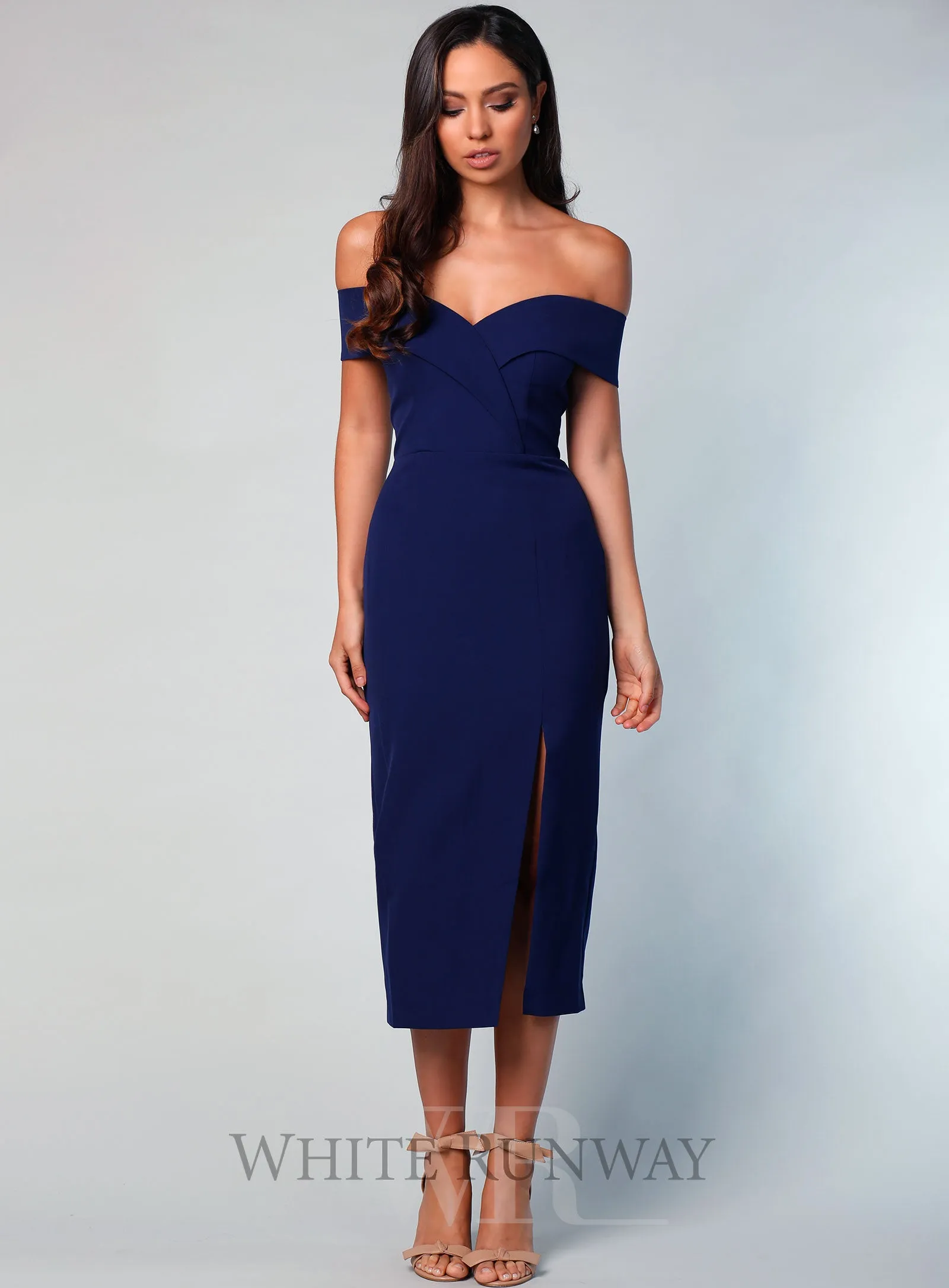 Gia Off Shoulder Midi