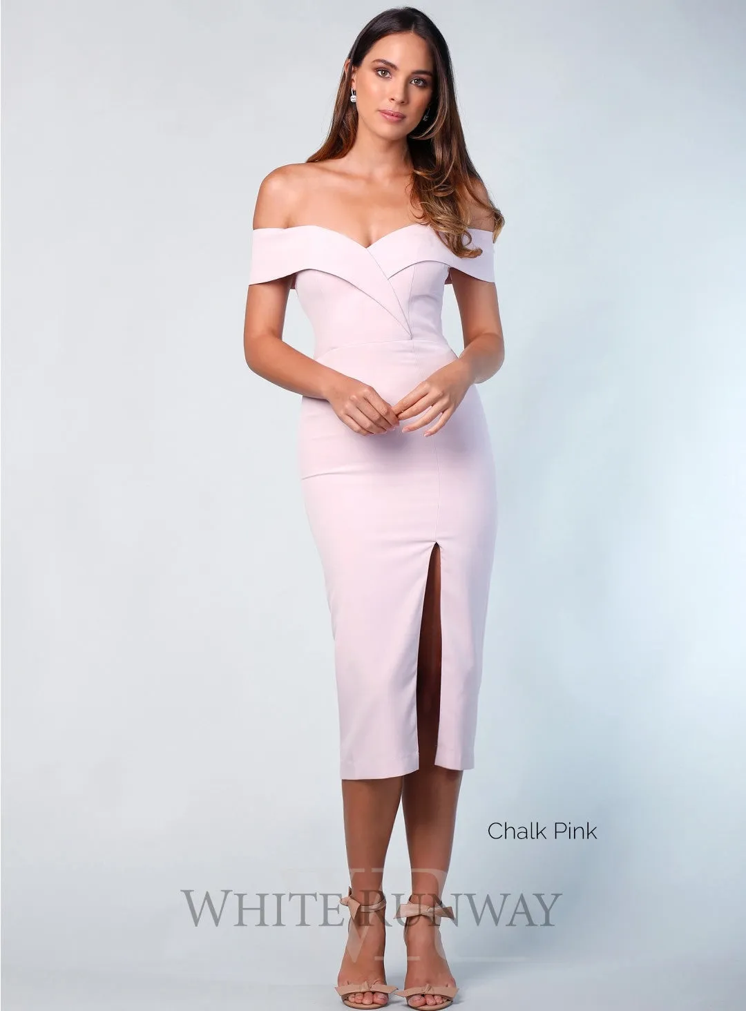 Gia Off Shoulder Midi
