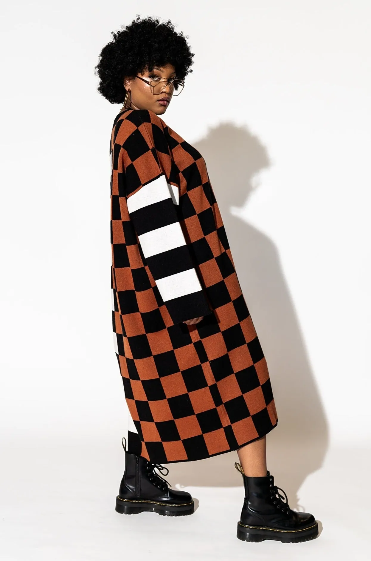 Gimme More Half   Half Oversized Knit Dress