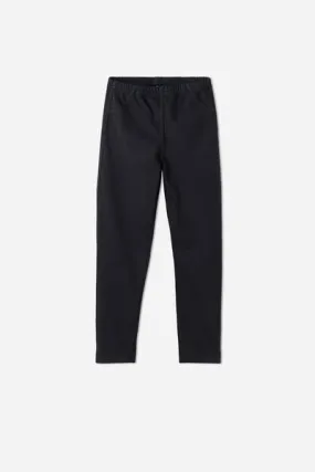 Girls Thermal Denim Leggings